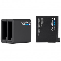 Комплект Зарядное устройство двойное + аккумулятор GoPro HERO4 (AHBBP-401)