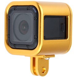 Рамка для экшн-камеры GoPro HERO4/5 Session Алюминиевая (Золотой)