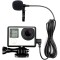 Рамка для екшн-камери GoPro HERO3+/4 Black/Silver + Мікрофон Mini USB v2