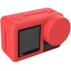 Силиконовый чехол на камеру DJI Osmo Action (Красный)