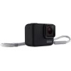 Силиконовый чехол GoPro Sleeve and Lanyard на камеру GoPro HERO5/6/2018/7 (Черный)