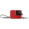 Силиконовый чехол GoPro Sleeve and Lanyard на камеру GoPro HERO5/6/2018/7 (Красный)