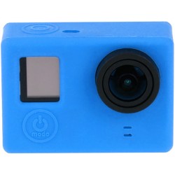 Силиконовый чехол на камеру GoPro Hero 3+, 4 (Синий) v.2