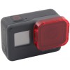 Фильтр для экшн камеры GoPro HERO5/6/2018/7 (Красный) 30x33