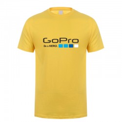 Футболка GoPro (Желтая) (L)