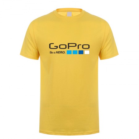 Футболка GoPro (Желтая) (L)