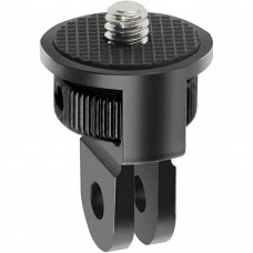 Адаптер з кріплення GoPro на різьбу 1/4-20 Алюмінієвий (Чорний)