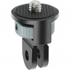 Адаптер з кріплення GoPro на різьбу 1/4-20 Алюмінієвий (Сірий)