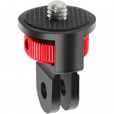 Адаптер з кріплення GoPro на різьбу 1/4-20 Алюмінієвий (Червоний)