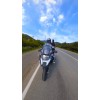 Крепление монопода на руль мотоцикла и велосипеда для экшн-камеры GoPro MAX, Insta360 (Чёрное)